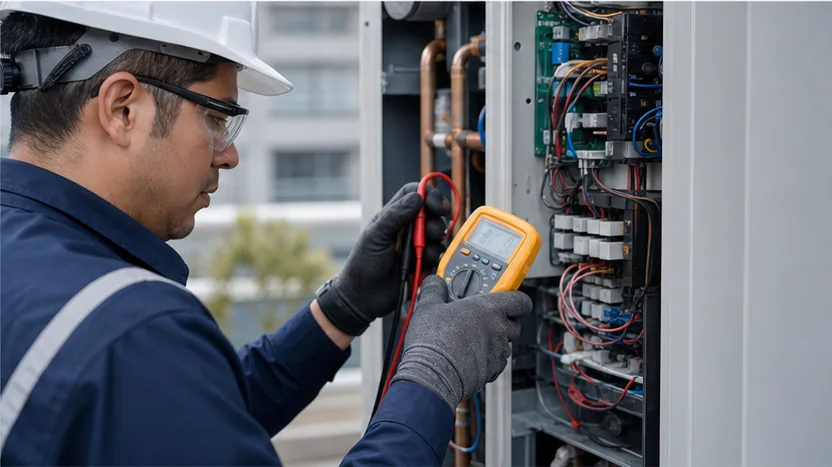 Equipo de aire acondicionado para diagnóstico y mantenimiento