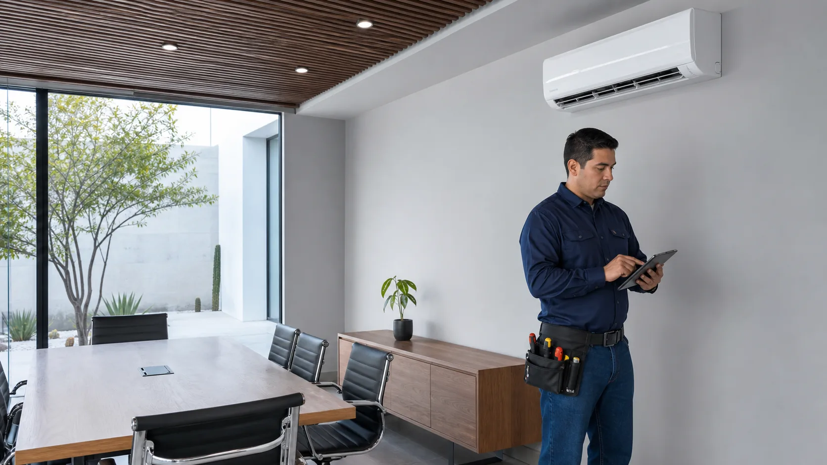 Equipo minisplit para climatización residencial